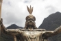 Inca’s statue – Aguas Calientes