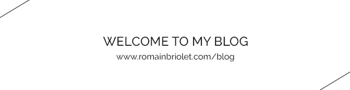 Welcome to my blog